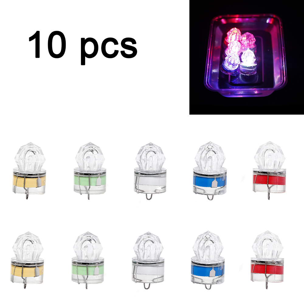 Underwater Flashlight - 10 Buah Lampu Pancing LED Lampu