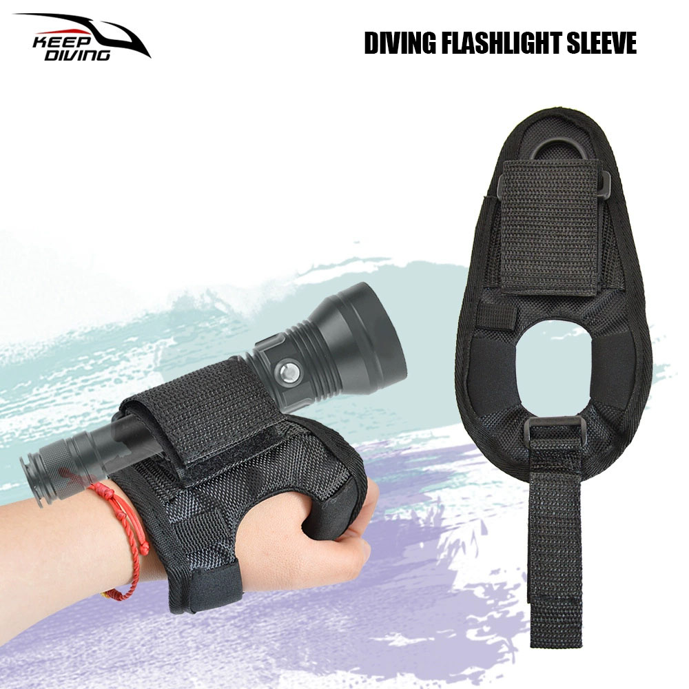 Underwater Flashlight - Sarung Tangan Scuba Menyelam LED Senter