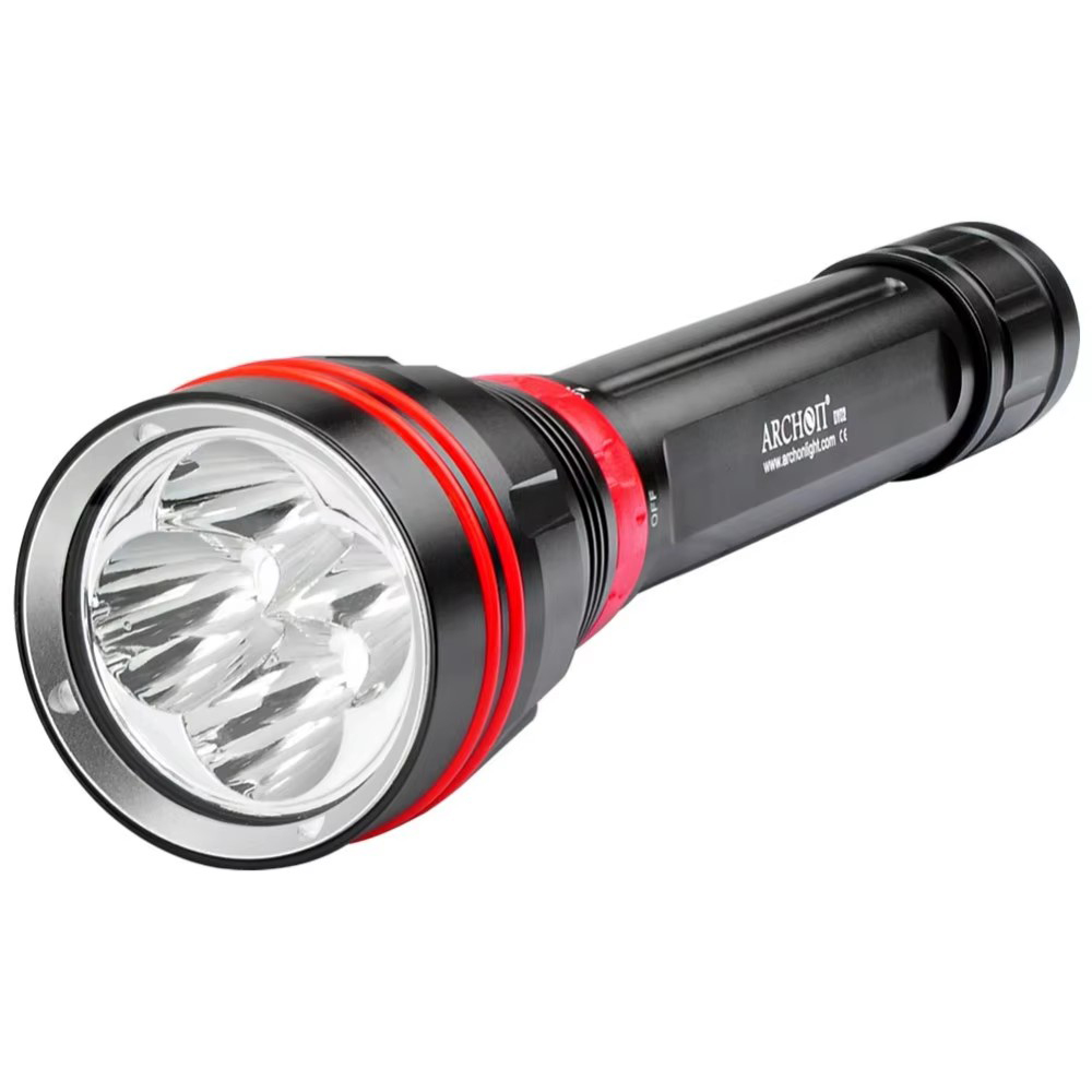 Underwater Flashlight - Senter Selam 4000LM 4-LED 100M Tahan