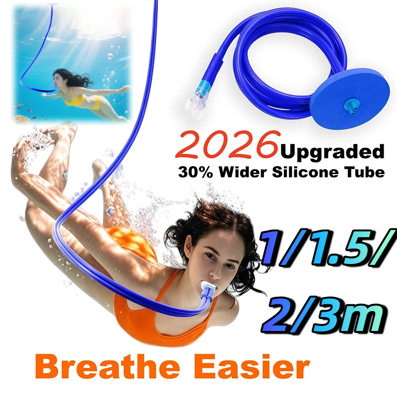 Aquatic Diving - 1/1.5/2/3m Respirator Kering Penuh untuk Dewasa,