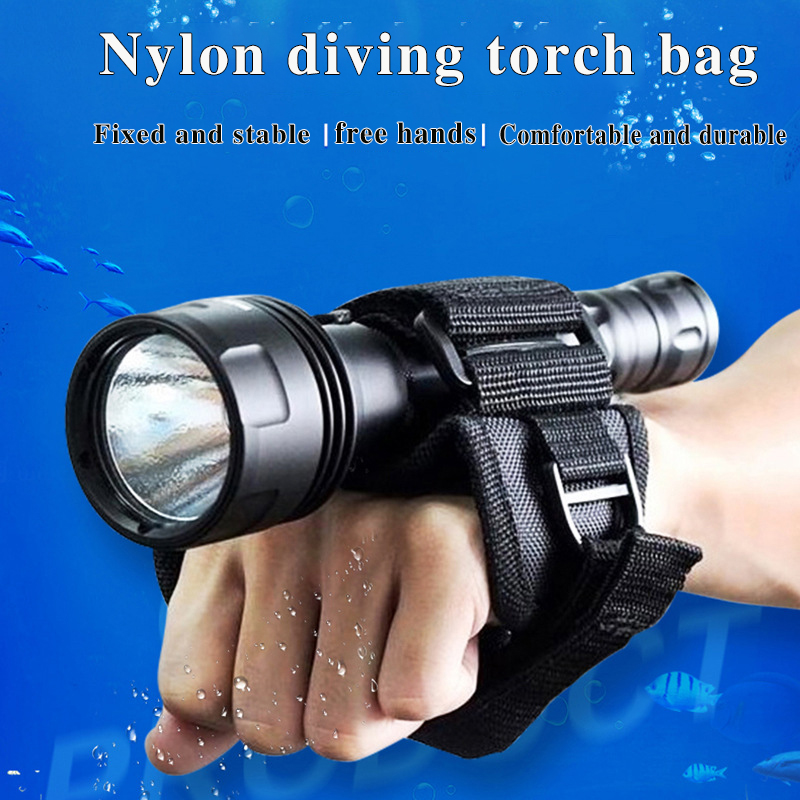 Underwater Flashlight - Sarung Tangan Tempat Senter Obor Selam
