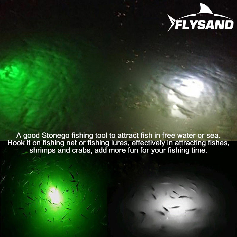 Lampu memancing LED, alat mema - Underwater Flashlight ulasan dan harga