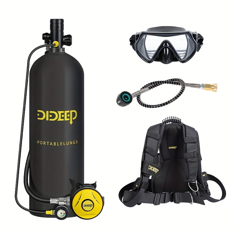 Set Tangki Selam Mini DIDEEP 4 - Aquatic Diving ulasan dan harga