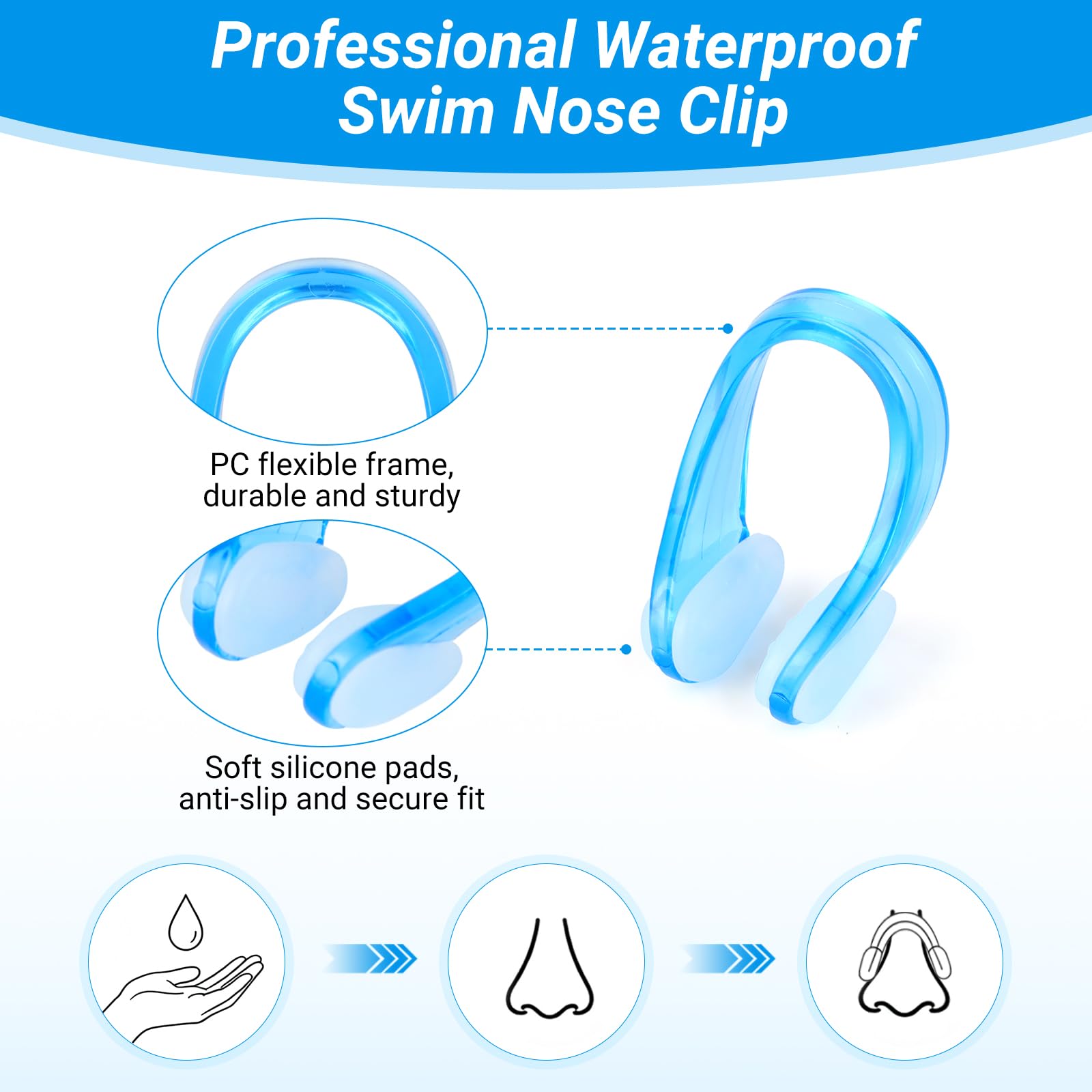 Set Penjepit Hidung Silikon Ta - Us Aquatic Sports ulasan dan harga
