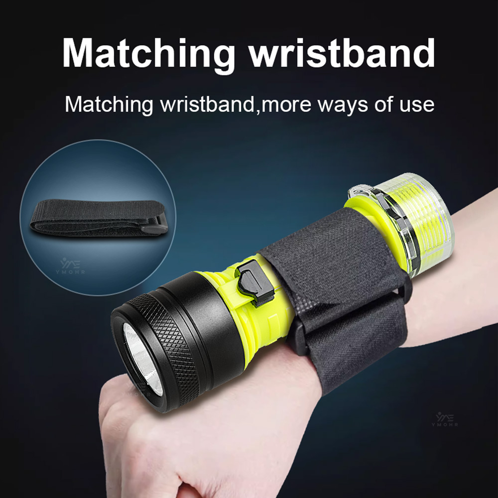 Senter Selam LED Profesional P - Underwater Flashlight ulasan dan harga