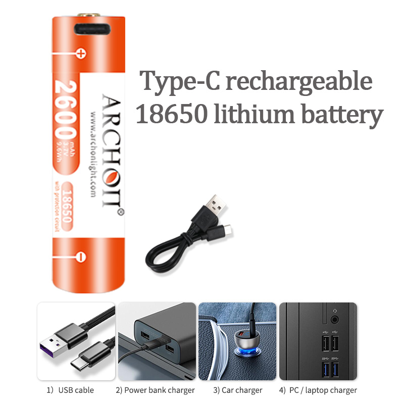 Archon V10s II Senter Lampu Me - Underwater Flashlight ulasan dan harga