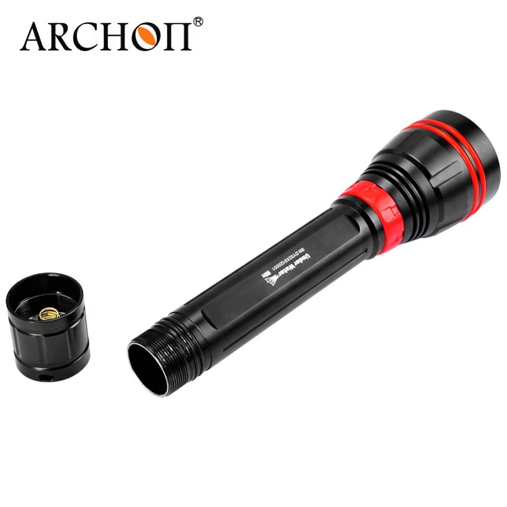 Senter Selam 4000LM 4-LED 100M - Underwater Flashlight ulasan dan harga