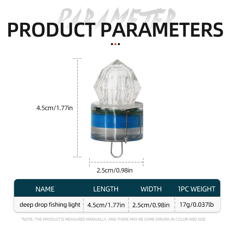 ShareShark 5pcs Lampu Pancing  - Underwater Flashlight ulasan dan harga